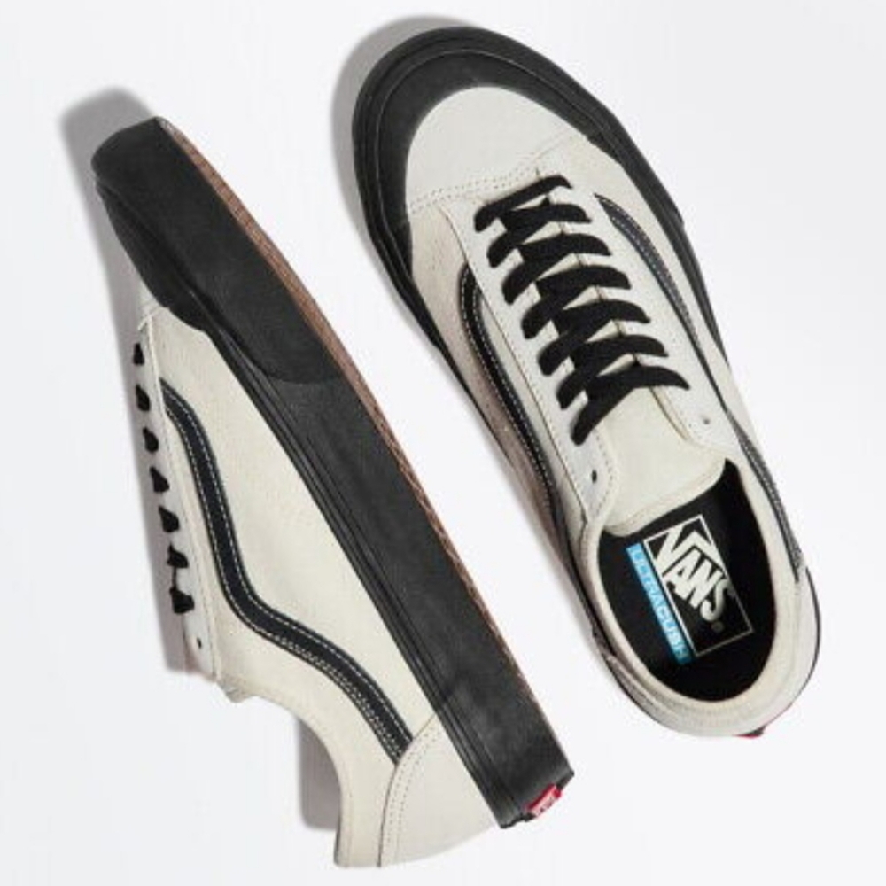 Vans Style 36 Decon SF Salt Wash Marshmallow/Black Sneakers 2022